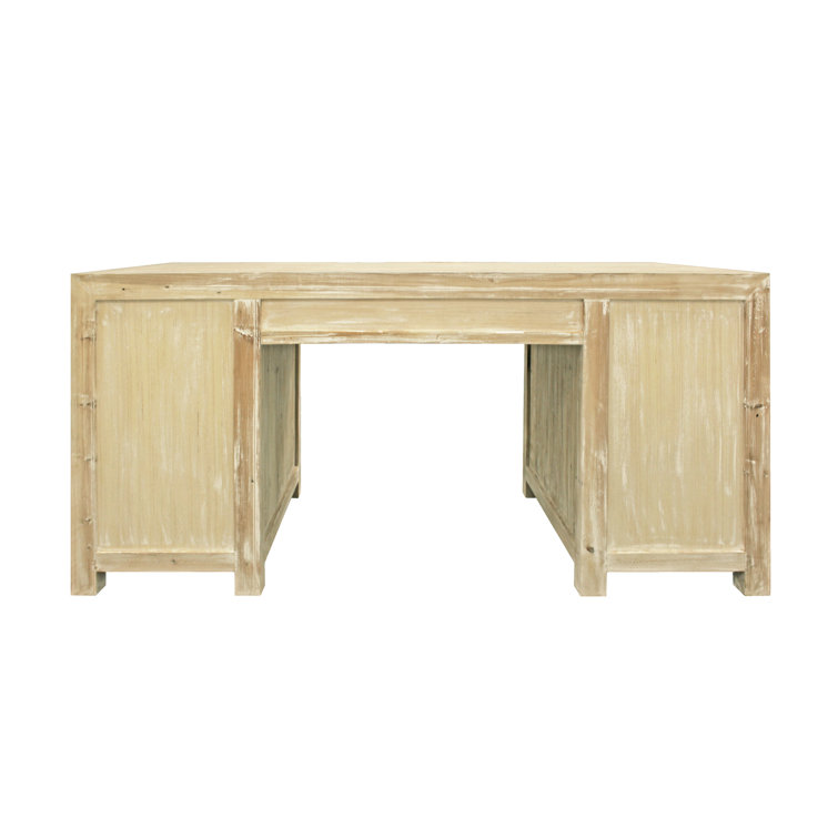 Foundry Select Solid Wood Executive Desk Wayfair Canada